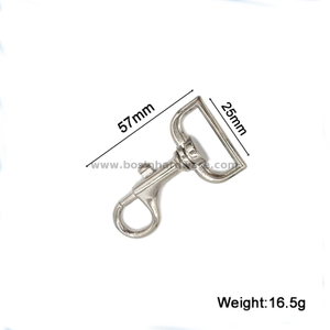 Hot Selling Zinc Alloy Snap Hooks with Wide Eye