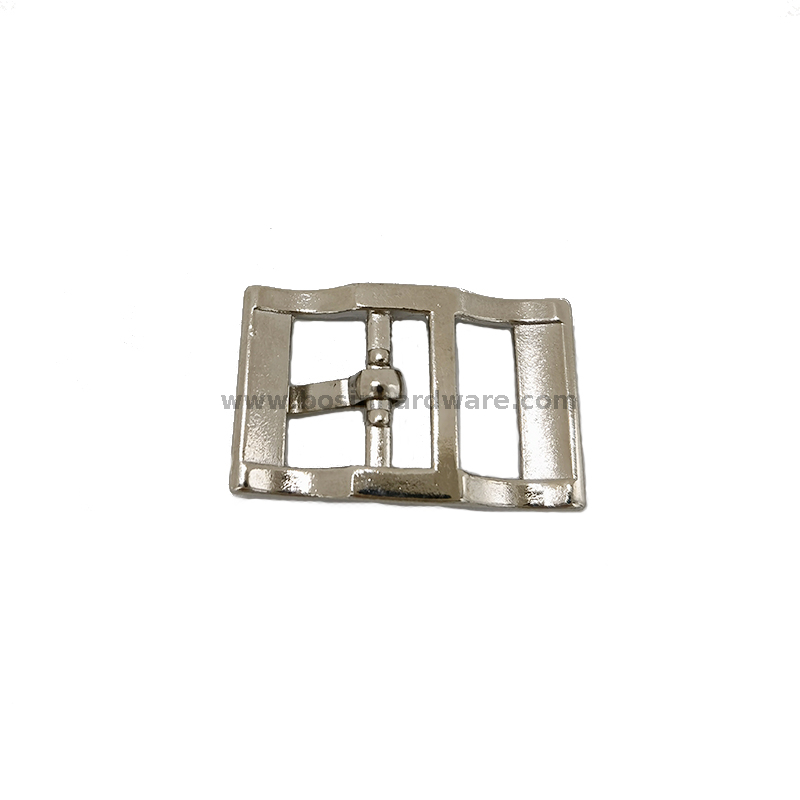 Hard-wearing Dog Collar Accessories Double Bar Pin Belt Buckle 
