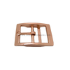 Rosegold Color Double Bar Pin Belt Buckle for Dog Collar