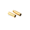  Stainless Steel Cylinder Shape Column Round Clasp For Leather Bracelet Making