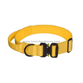 Heavy Duty Outdoor Training Tactical Dog Collars with Handle