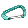 D-shape Easy Open Backpack Hanging Wire Gate Carabiner