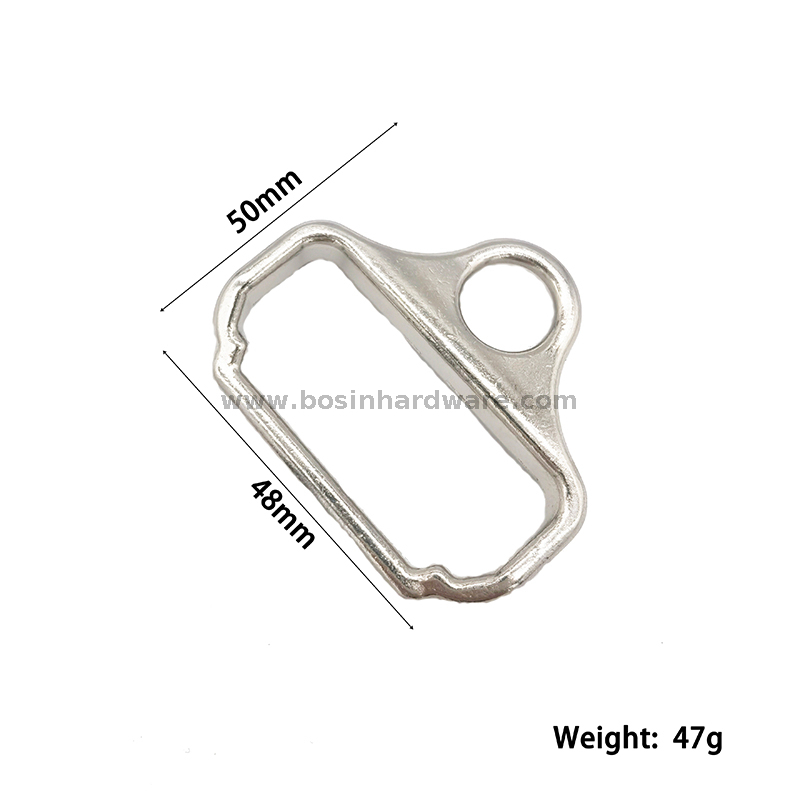 48mm Silver Buckle Metall Snap Hooks