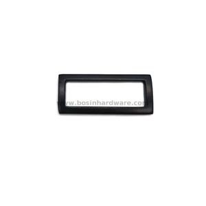 High Quality Black Plated Strap Rectangle Loop