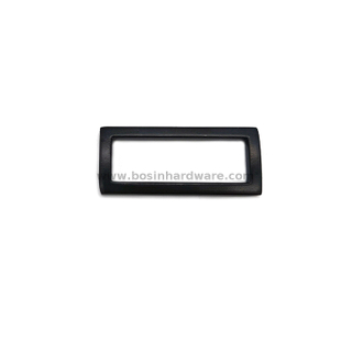 High Quality Black Plated Strap Rectangle Loop