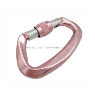 Auto Screw Locking Hammock Aluminum Carabiner