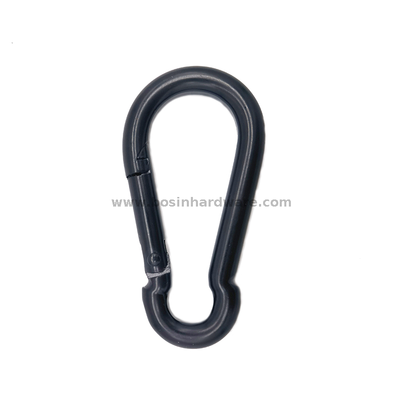 Black Climbing 316 Stainless Steel Carabiner Hook