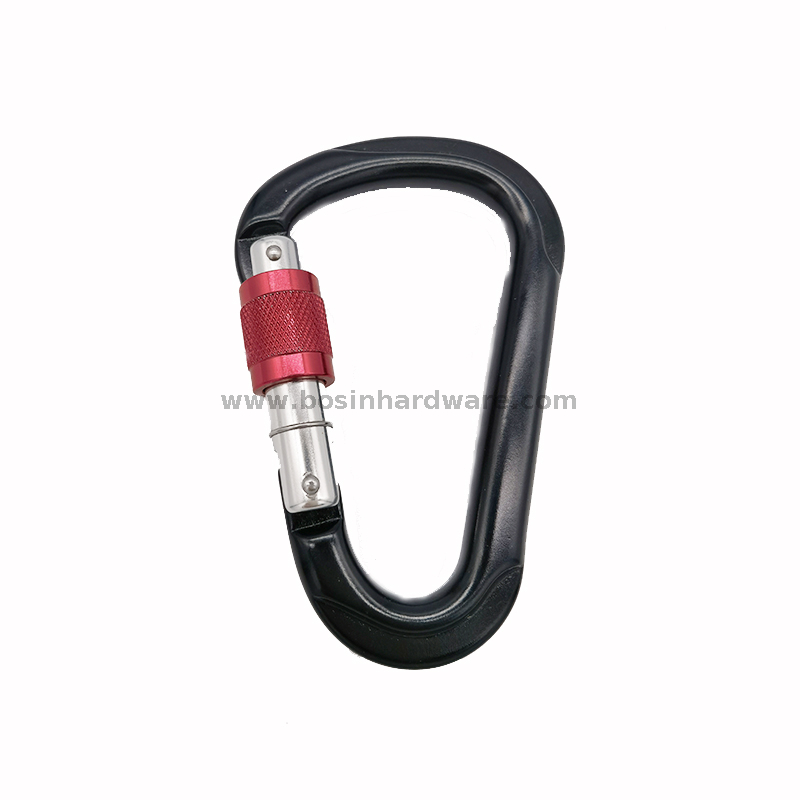 High Quality Diving Accessories Screwgate Aluminum Carabiner