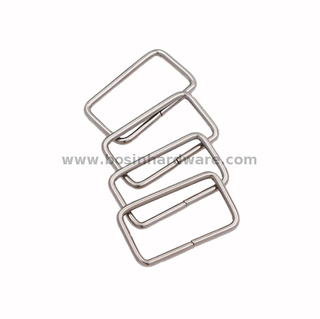 Non-welded Metal Rectangular Wire Loop Square Ring