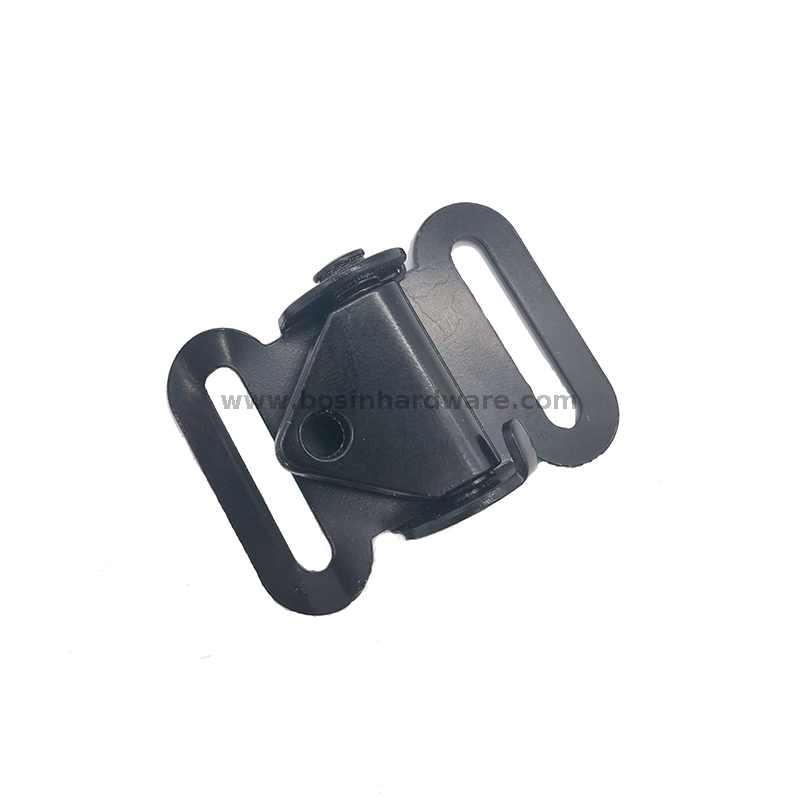 28mm Portable Black Plated Buckle 