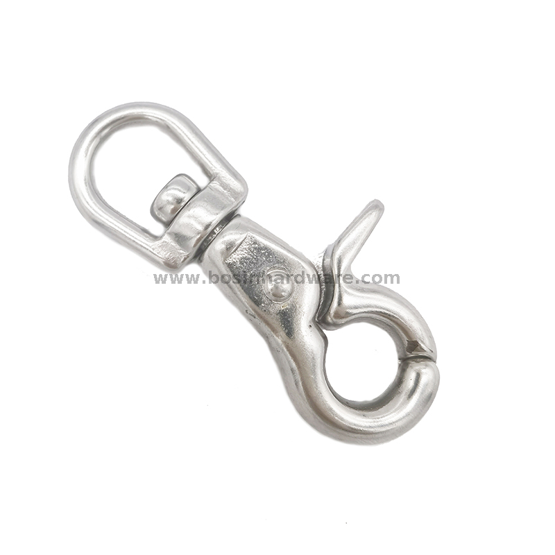  14mm Stainless Steel Lobster Shape Snap Hook 