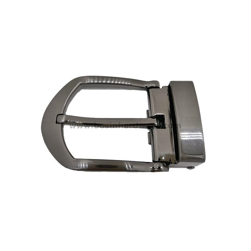 Brush Gunmetal Pin Type Zinc Alloy Bulk Prong Belt Buckles 