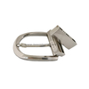 Hot Sell Quality Shiny Metal Reversible Rotating Pin Belt Buckles