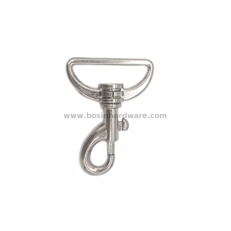 Semilunar Flat Rope Metal Swivel Hooks