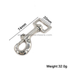 20mm Metal Dog Collar Snap Hook 