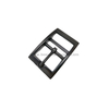 ECO Friendly Metal Double Bar Pin Belt Buckle